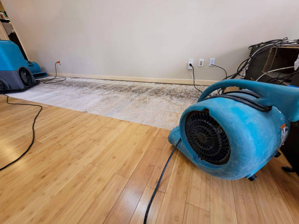Professional Flood Damage Cleanup technician working in Sandown, NH